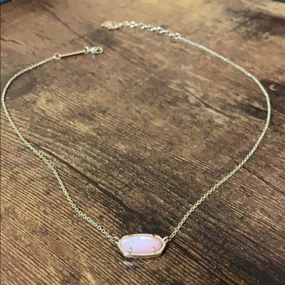 Kendra Scott Elisa Necklace - White Stone